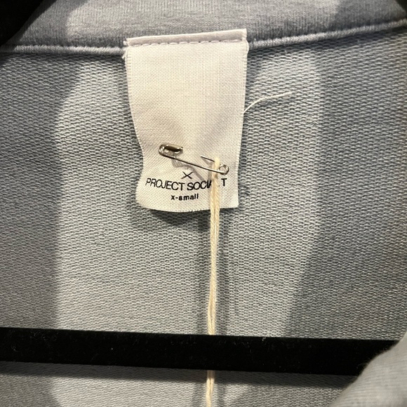 NWT Project Social T Seize The Day Collared Sweatshirt Size XSmall - Picture 8 of 13
